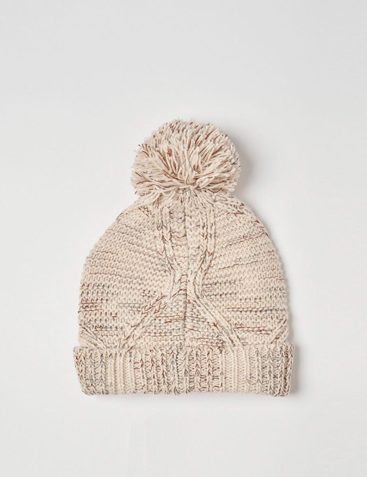 FLECKER POM-POM BEANIE