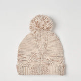 FLECKER POM-POM BEANIE