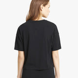 PUMA CROPPED LOGO TEE