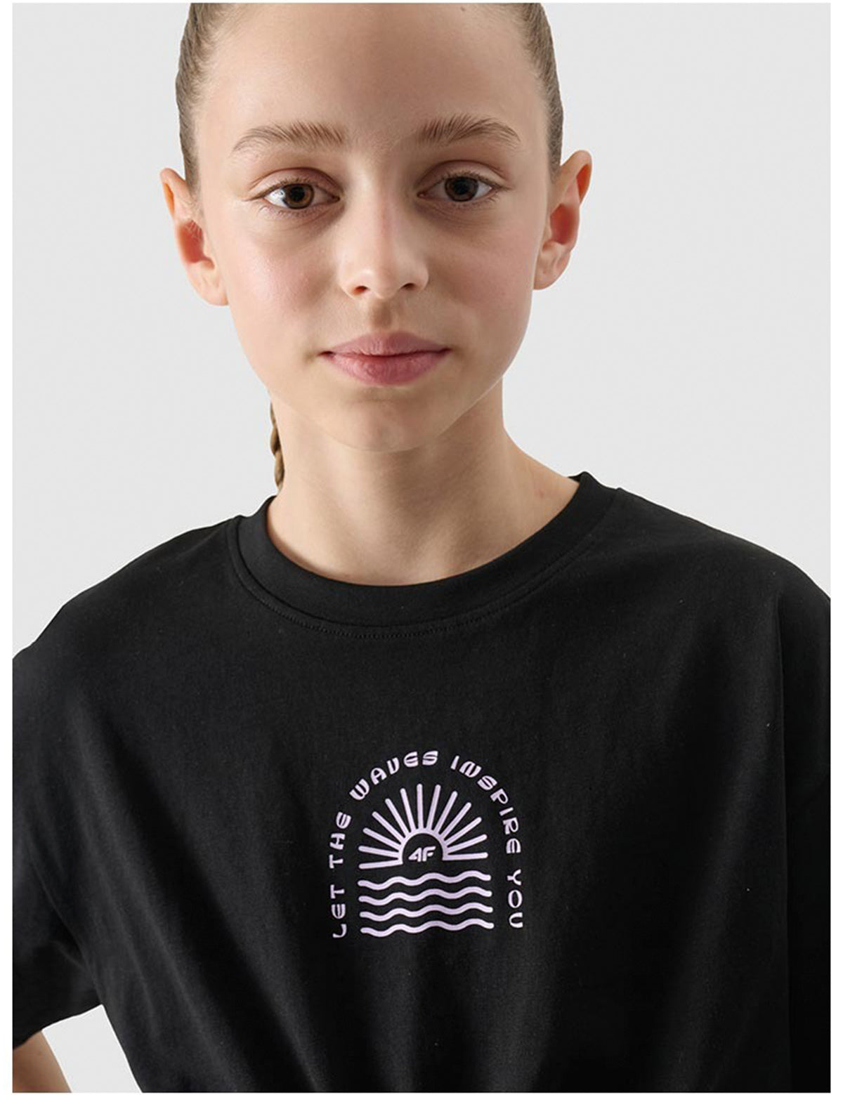 T-shirts de Algodão Menina 4F