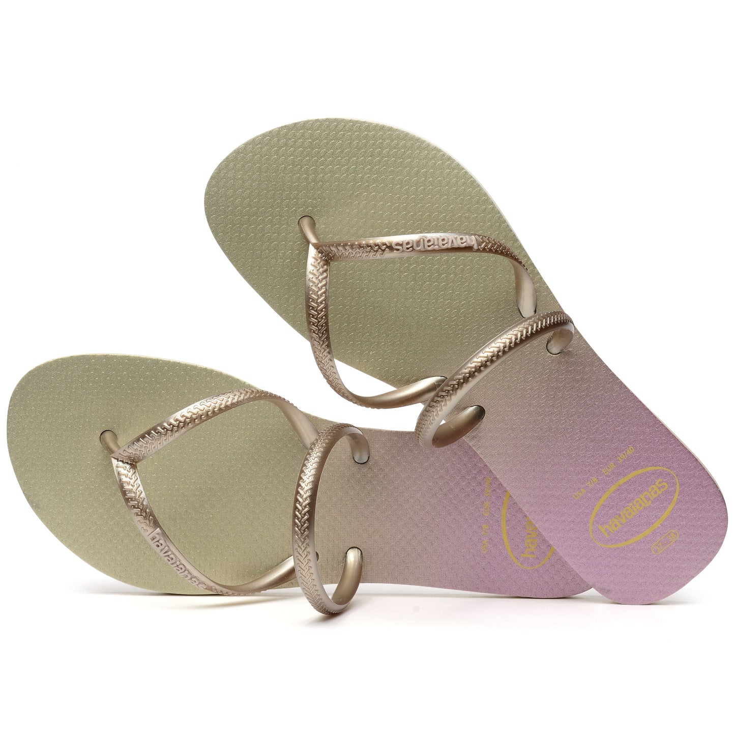 Chinelos Mulher Havaianas Flat Duo Irisdiscent