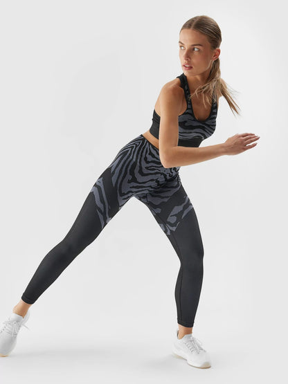 Leggings de Lycra com Cintura Alta 4F