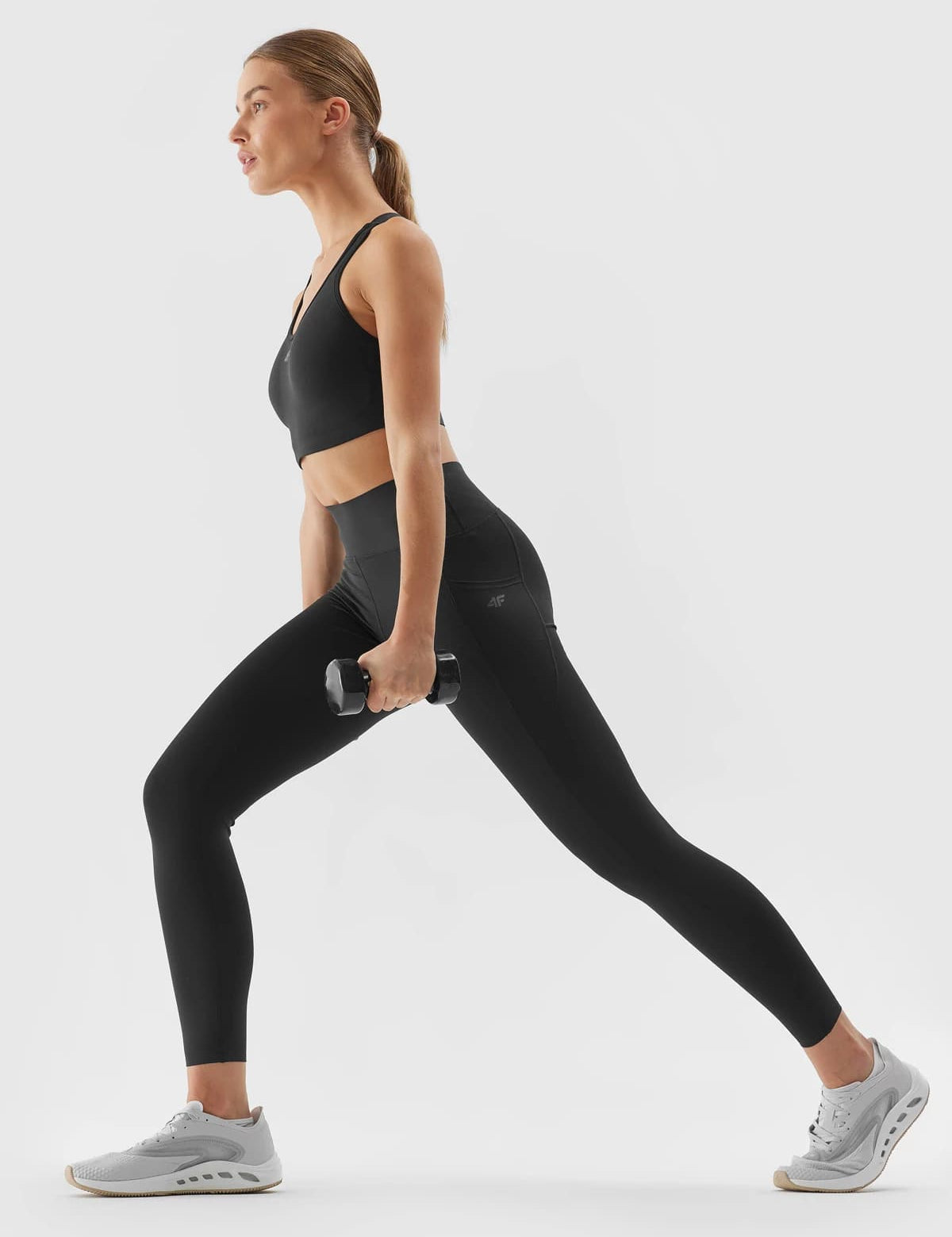 Leggings de Lycra com Cintura Alta 4F