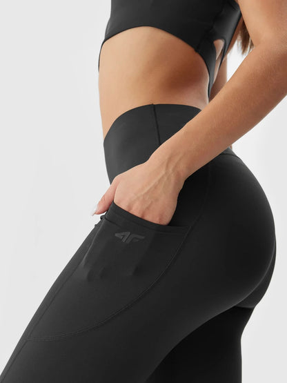 Leggings de Lycra com Cintura Alta 4F