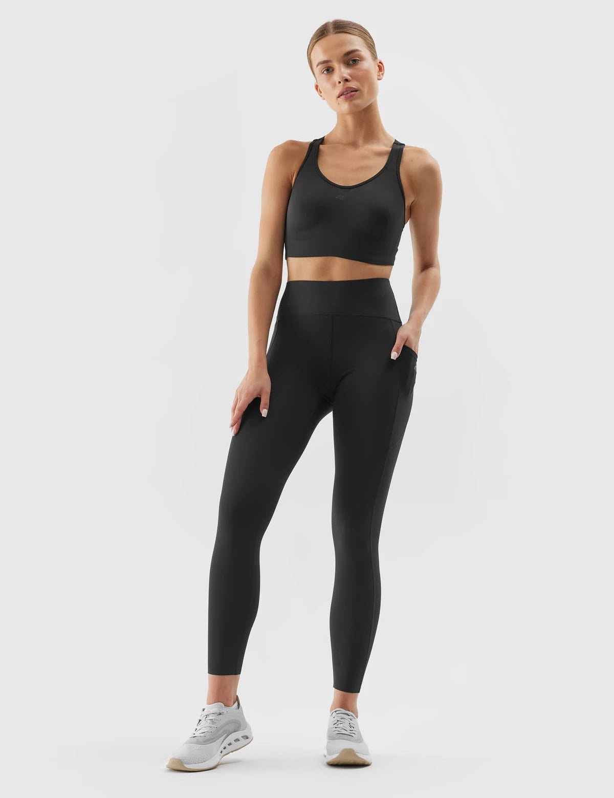 Leggings de Lycra com Cintura Alta 4F