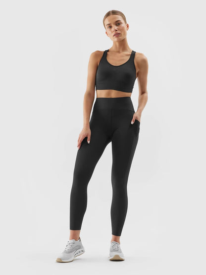 Leggings de Lycra com Cintura Alta 4F