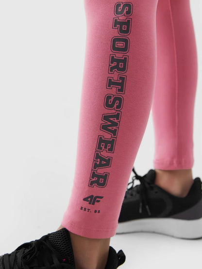 Leggings Menina de Algodão 4F