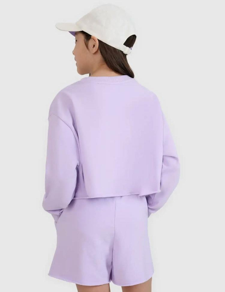 Sweatshirt de Algodão Menina 4F