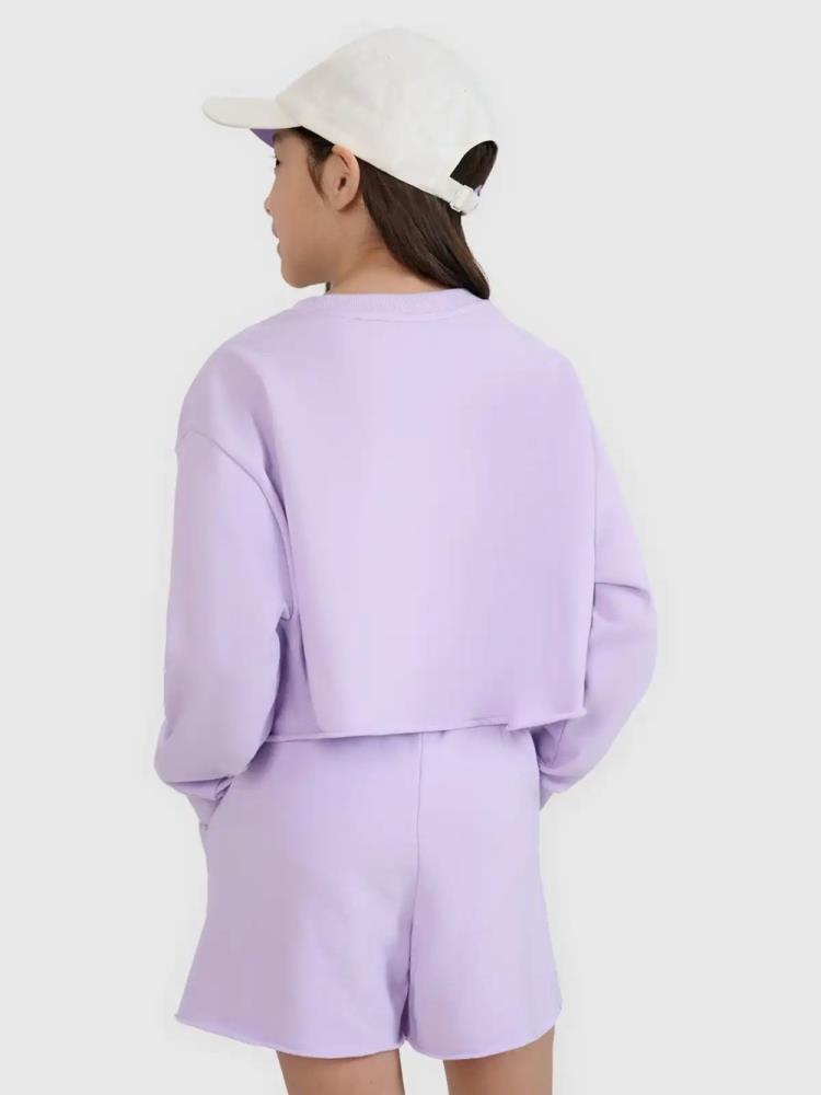 Sweatshirt de Algodão Menina 4F