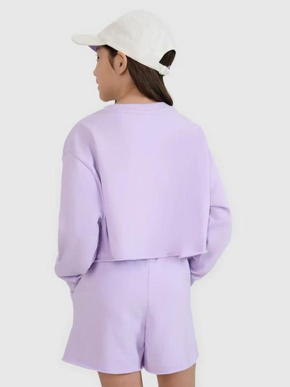 Sweatshirt de Algodão Menina 4F