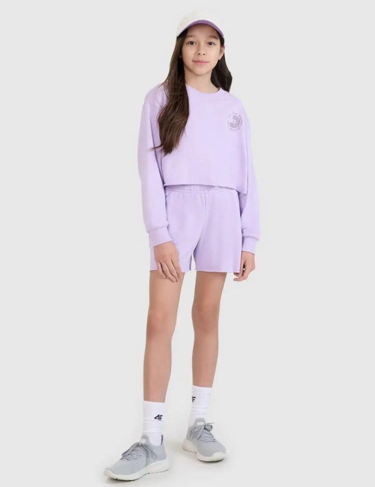 Sweatshirt de Algodão Menina 4F