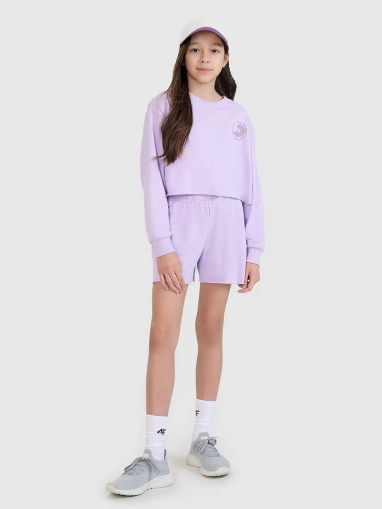 Sweatshirt de Algodão Menina 4F