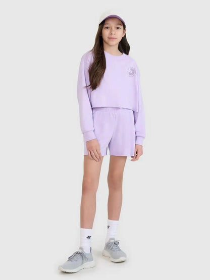 Sweatshirt de Algodão Menina 4F