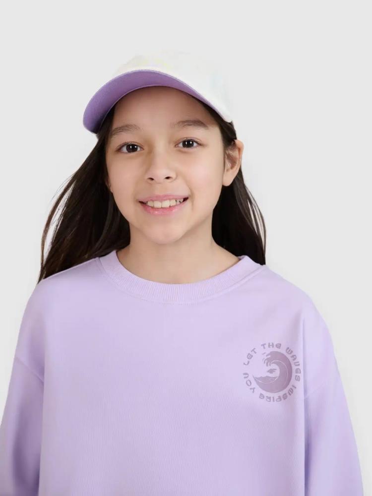Sweatshirt de Algodão Menina 4F