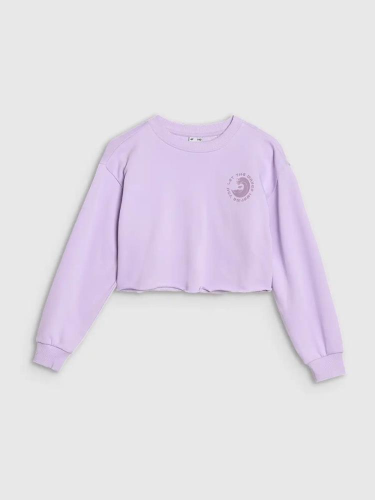 Sweatshirt de Algodão Menina 4F
