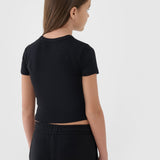 T-shirts de Algodão Básicas Menina 4F