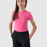 T-shirts de Algodão Básicas Menina 4F