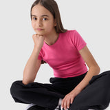 T-shirts de Algodão Básicas Menina 4F