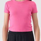 T-shirts de Algodão Básicas Menina 4F