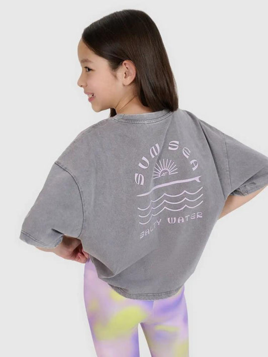 T-shirts de Algodão Menina 4F
