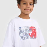 T-shirts de Algodão Menino 4F