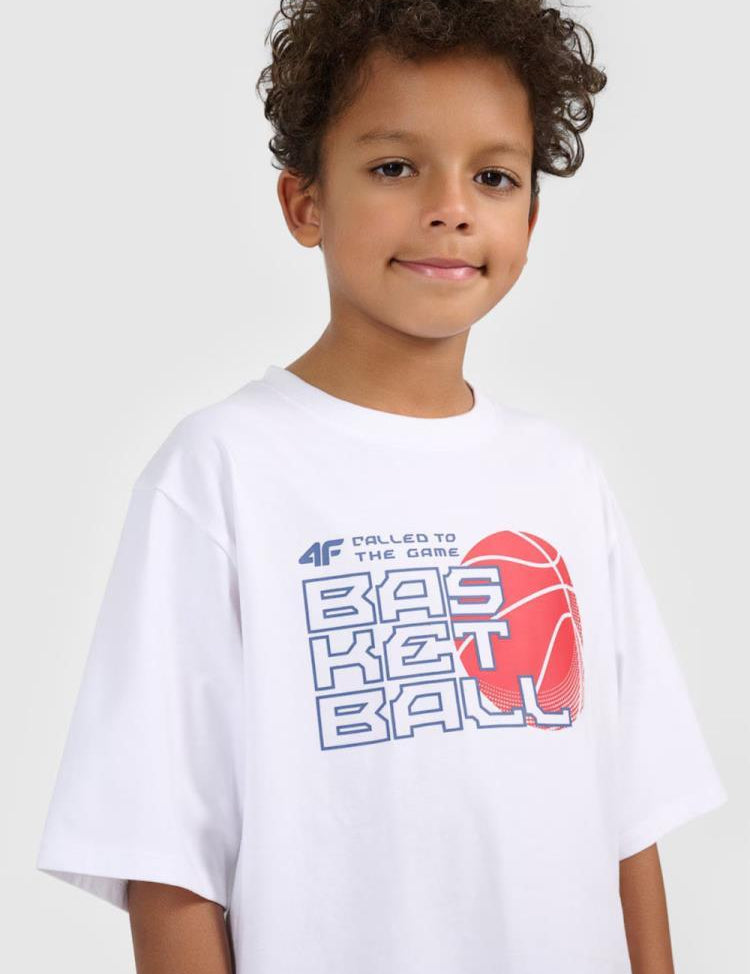 T-shirts de Algodão Menino 4F