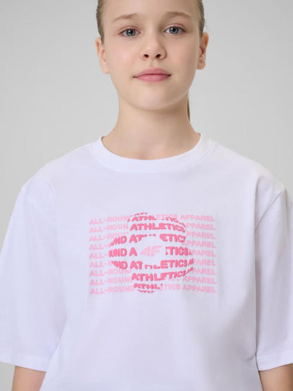 T-shirts de Algodão Menina 4F