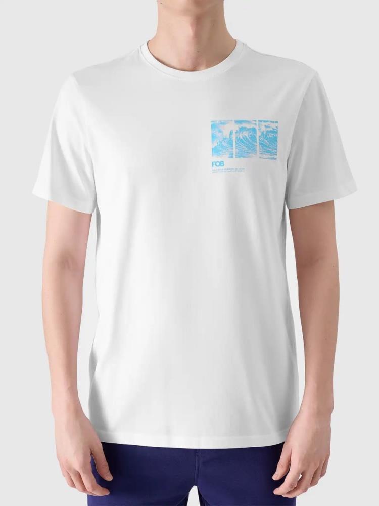 T-shirt de Algodão Homem 4F