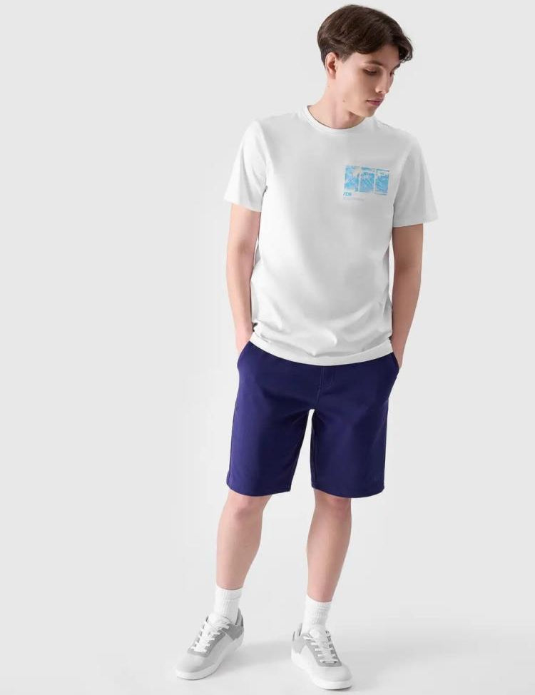 T-shirt de Algodão Homem 4F