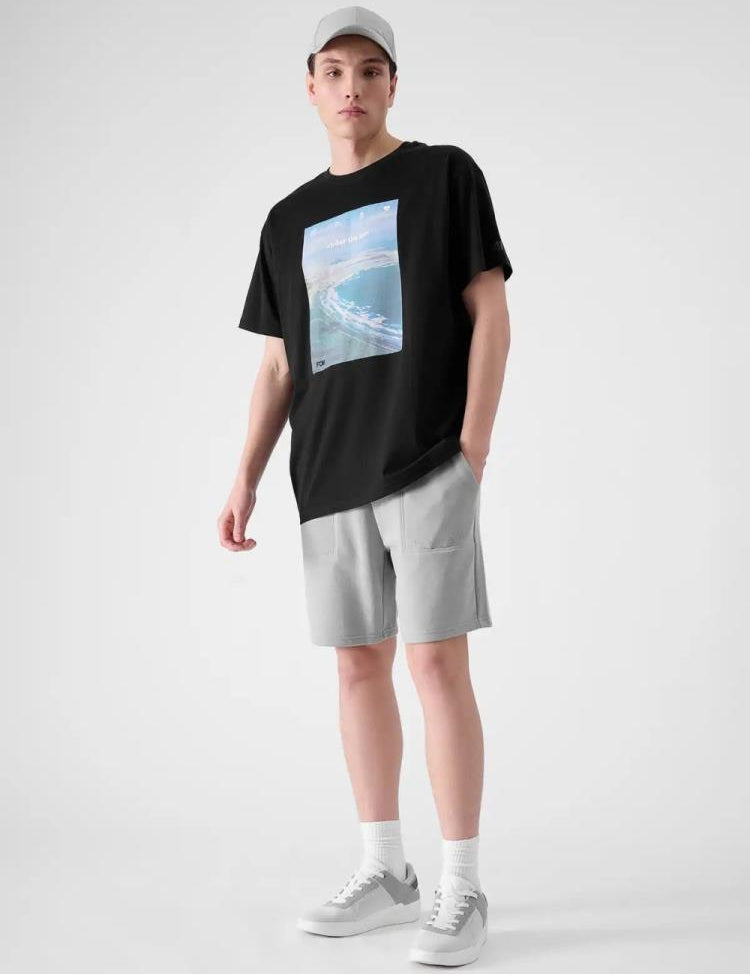 T-shirt de Algodão Homem 4F