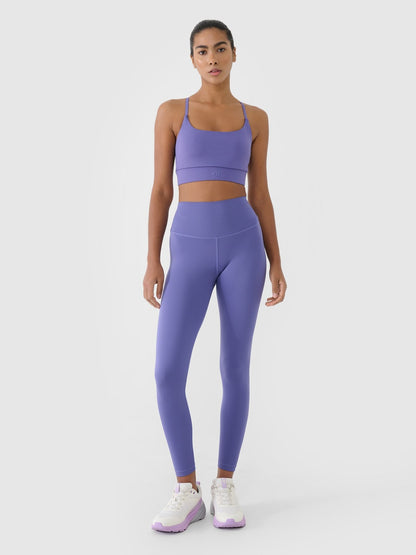 Leggings de Lycra Cintura Alta Mulher 4F