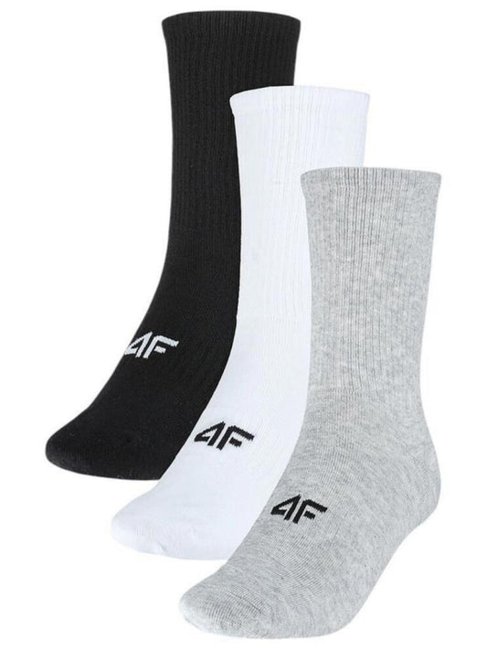 Conjunto 3 Pares Meias Cano Alto 4F