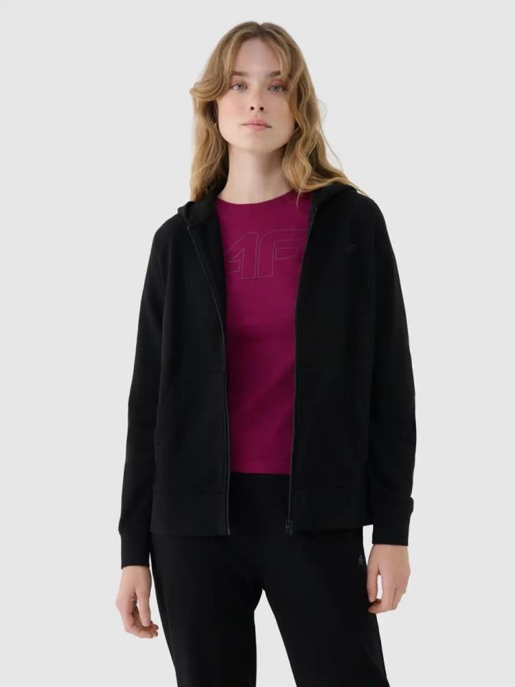 Casacos de Algodão com Capuz Mulher 4F