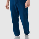 Calças Regulares de Algodão Azul Homem 4F