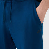 Calças Regulares de Algodão Azul Homem 4F