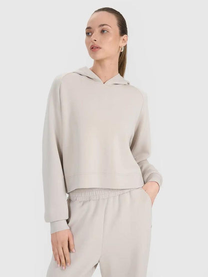 Sweatshirts com Capuz e Manga Raglan Mulher 4F