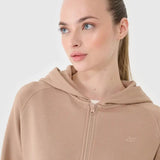 Casacos de Algodão com Capuz Mulher 4F