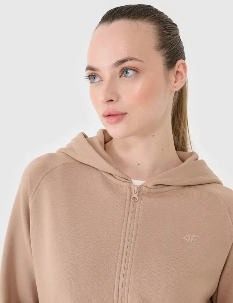 Casacos de Algodão com Capuz Mulher 4F