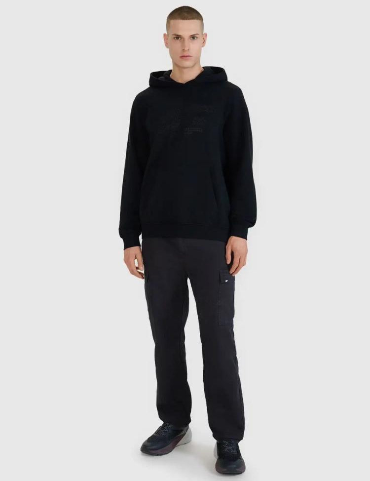 Sweatshirt de algodão com capuz Homem 4F