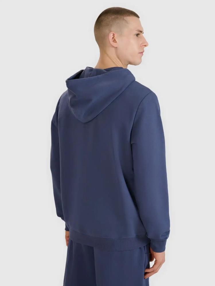 Sweatshirt de algodão com capuz Homem 4F