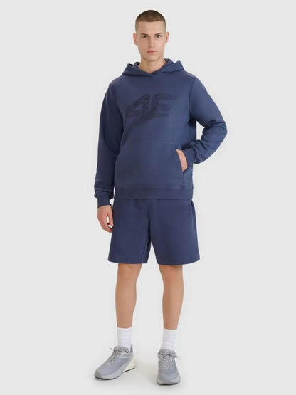 Sweatshirt de algodão com capuz Homem 4F