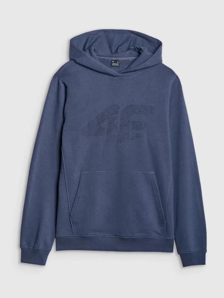 Sweatshirt de algodão com capuz Homem 4F