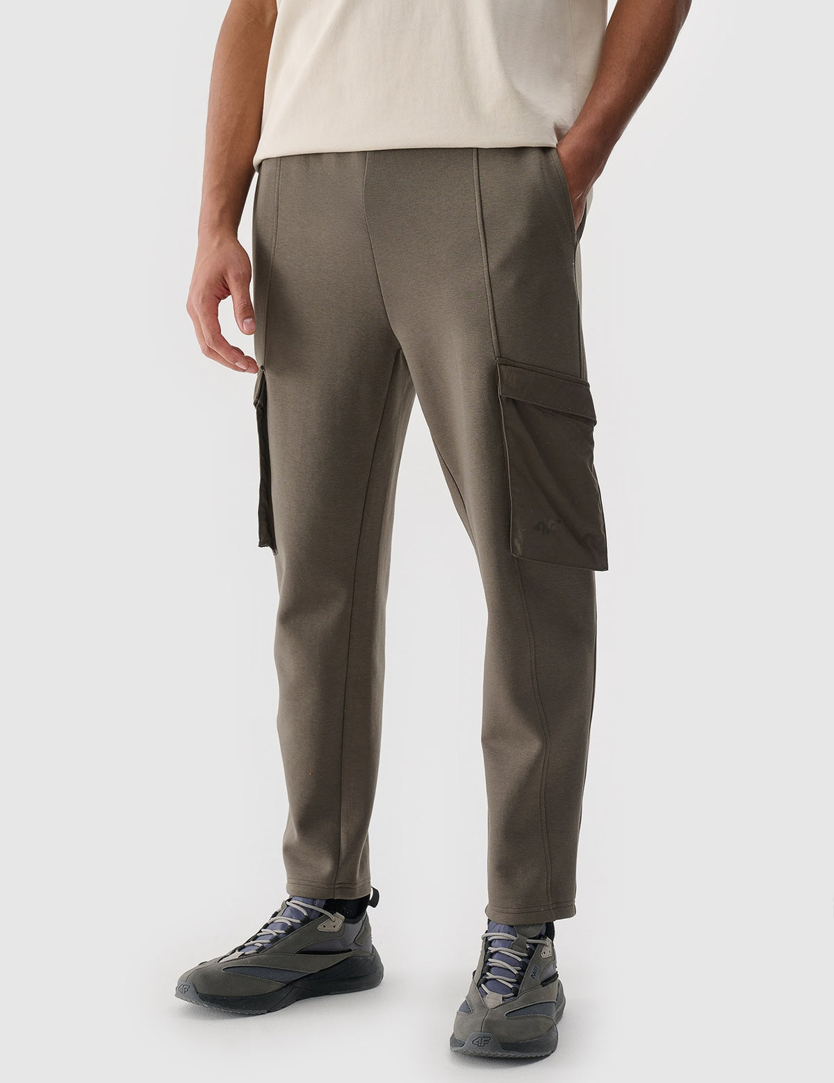 Calças estilo Cargo de Algodão Homem 4F