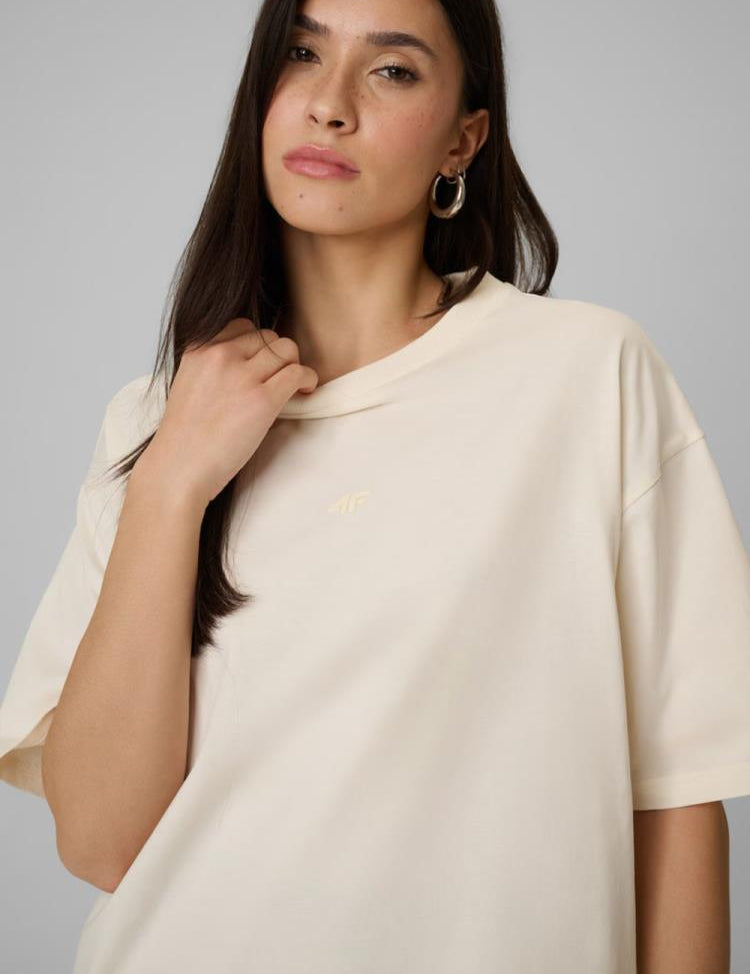 T-shirts de Algodão Mulher 4F