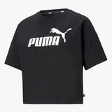 PUMA CROPPED LOGO TEE