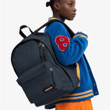 Mochilas Eastpak Triple Denim Azul 27 litros capacidade
