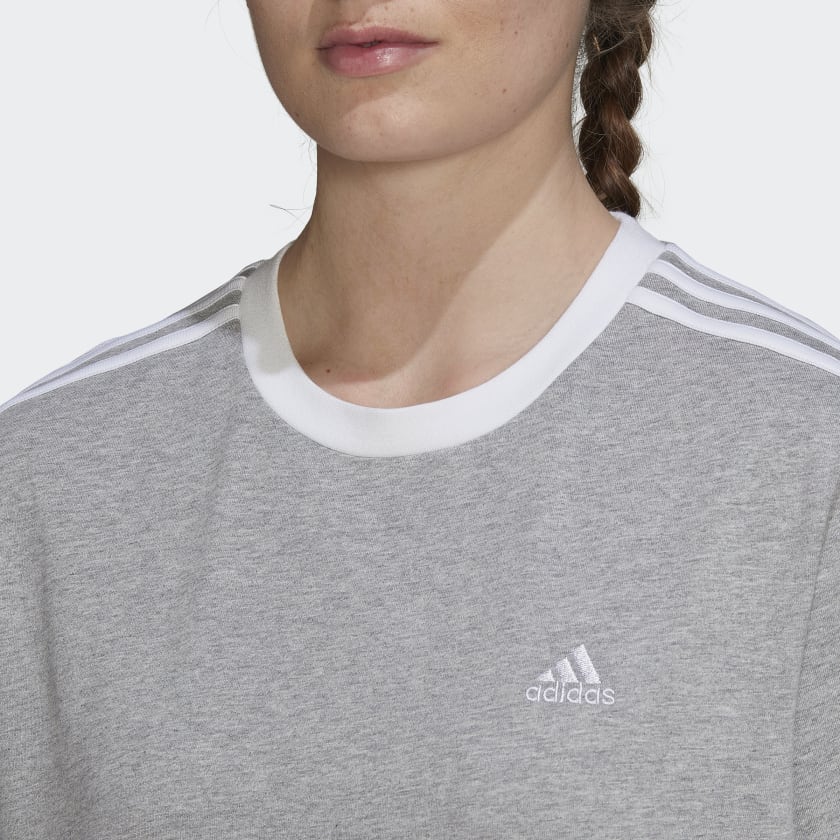 T-shirt Mulher Adidas 3 stripes