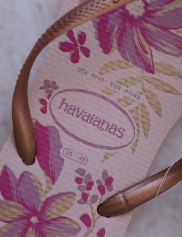 Chinelos Havaianas Slim Organic
