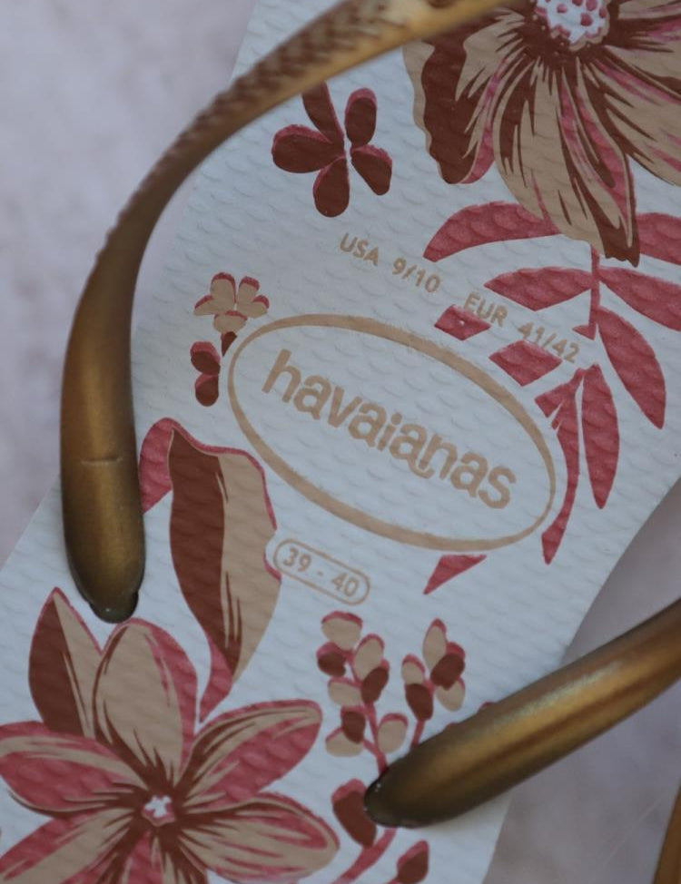 Chinelos Havaianas Slim Organic