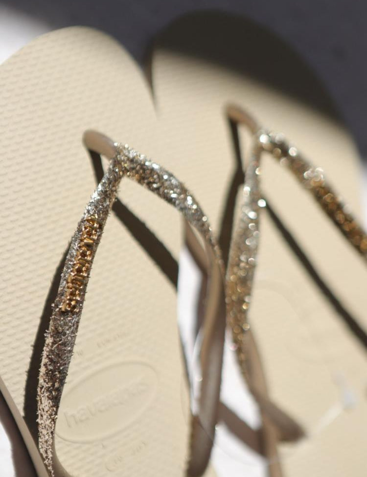 Chinelos Havaianas Slim Glitter II